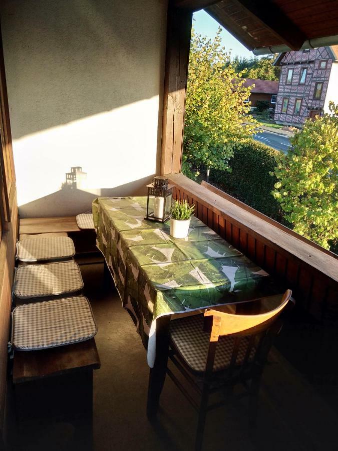 Ferienwohnung Am Reinhardswald - Eichenlaub - Mit Sauna Trendelburg Exterior photo